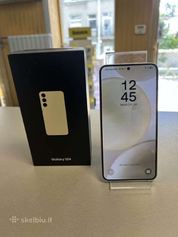 Parduodamas idealios būklės Samsung s24 128gb