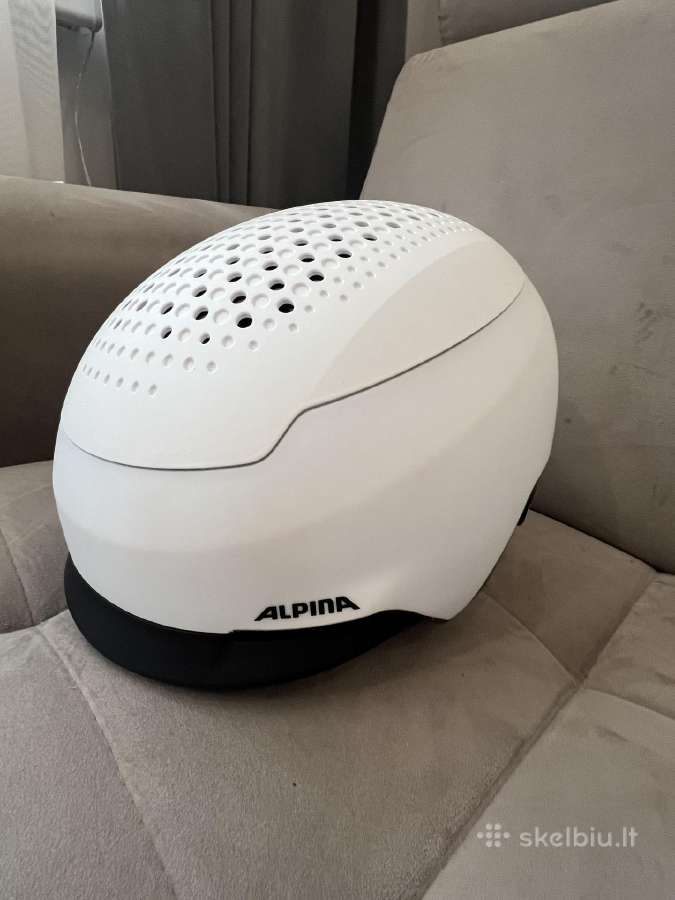 Alpina slidinėjimo šalmas su akiniais - nuotraukos Nr. 4