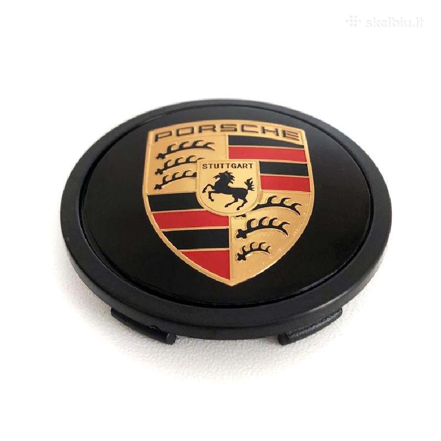 Porsche centriniai ratlankiu dangteliai 56mm-75mm - nuotraukos Nr. 5