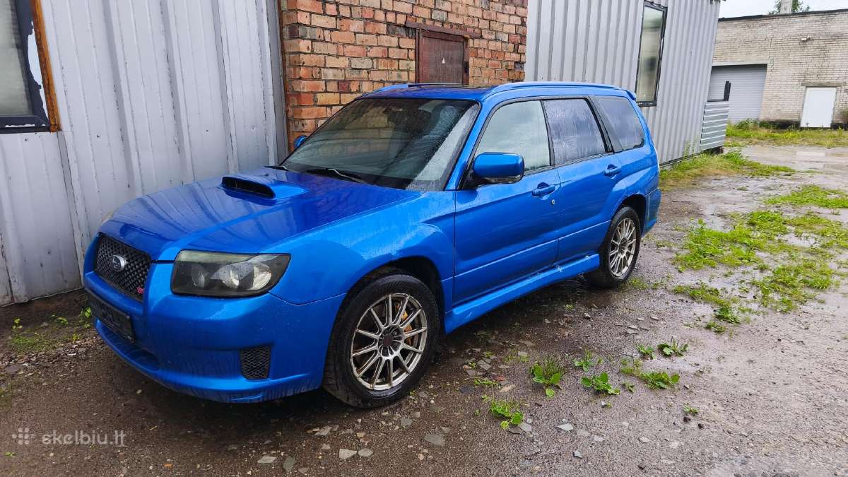 Subaru Forester sty zaislai