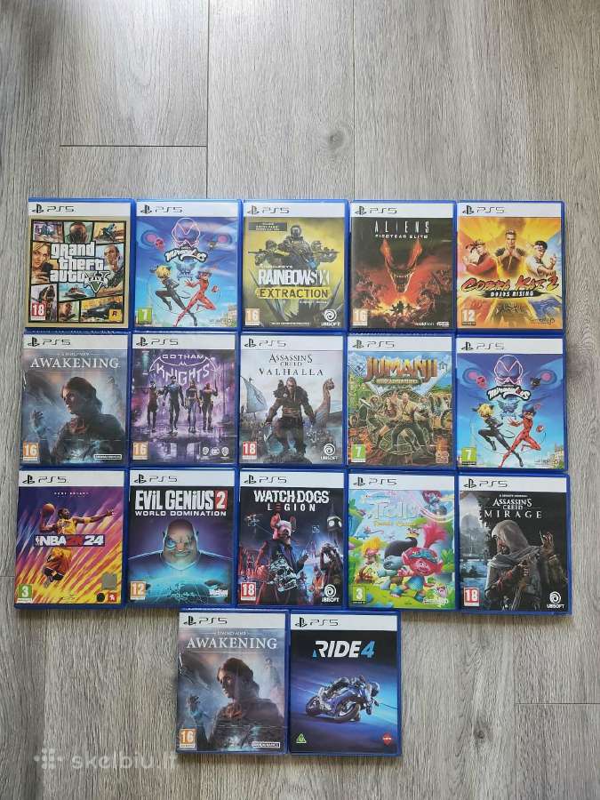 Playstation 5 zaidimai!