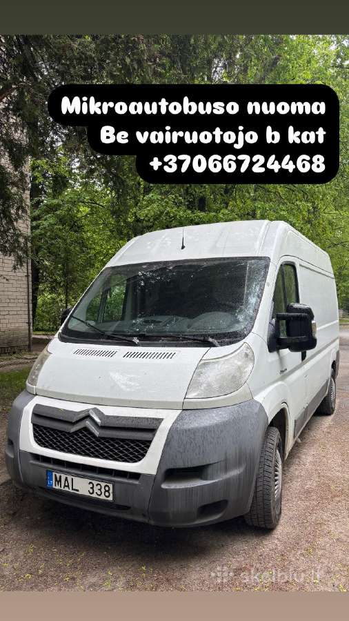 Traliuko nuoma, Mikroautobuso, Automobilių nuoma - nuotraukos Nr. 5