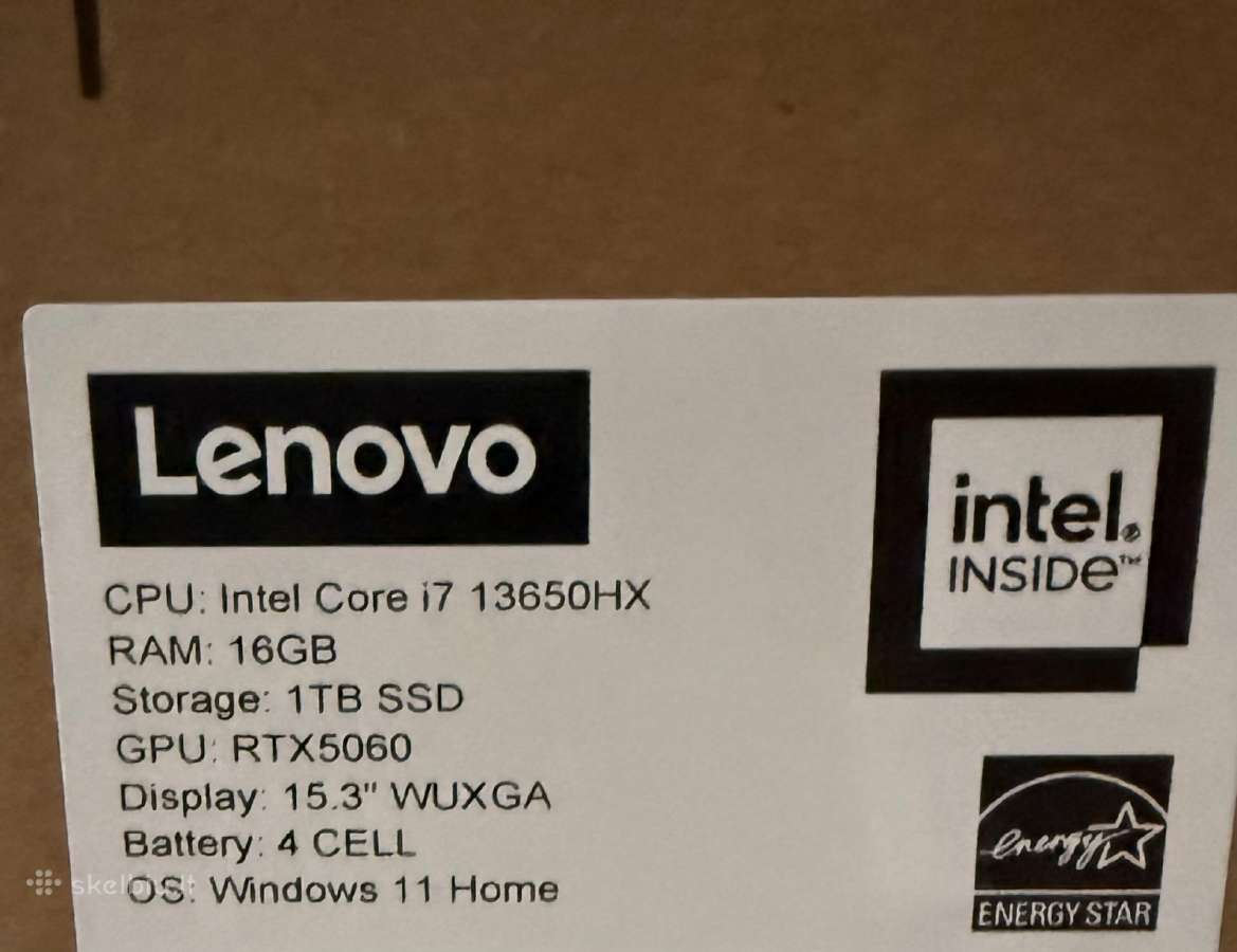 Lenovo Legion 5 Gen 10, 15,3'', Wuxga, 165 Hz, Ryz - nuotraukos Nr. 3