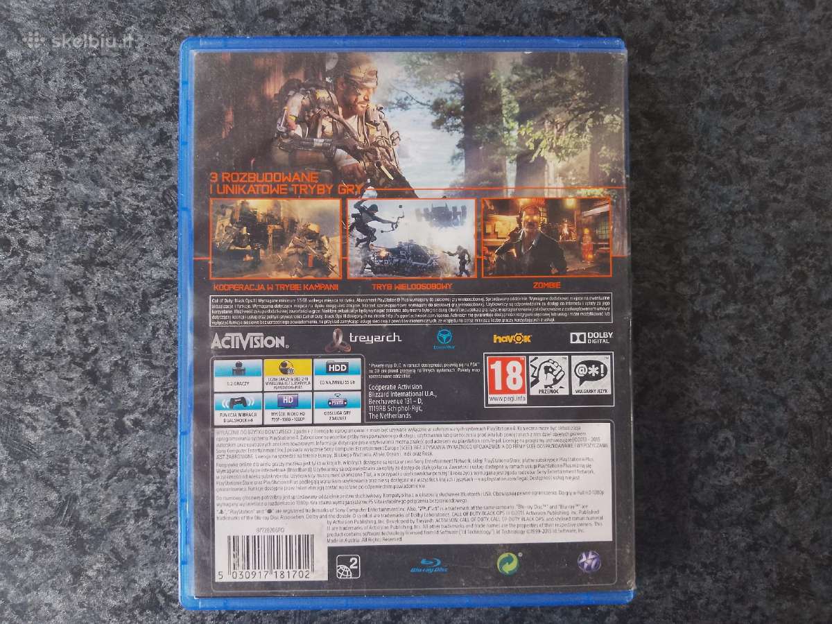 Ps4 zaidimas Cod - nuotraukos Nr. 2