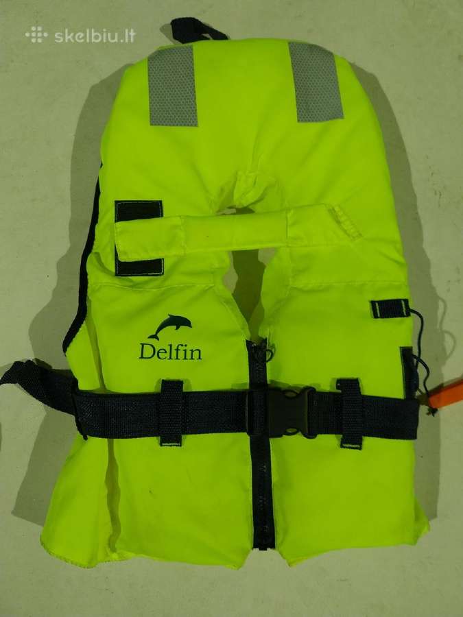 Dvi kokybiškos gelbėjimo liemenės su švilpukais - nuotraukos Nr. 5