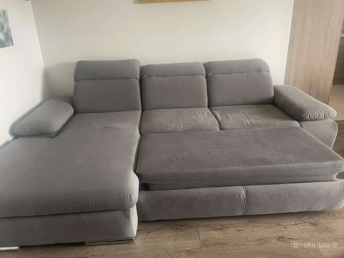 Kampinė sofa lova - nuotraukos Nr. 6