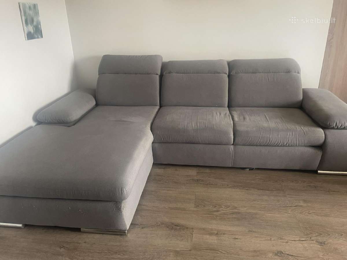 Kampinė sofa lova - nuotraukos Nr. 8