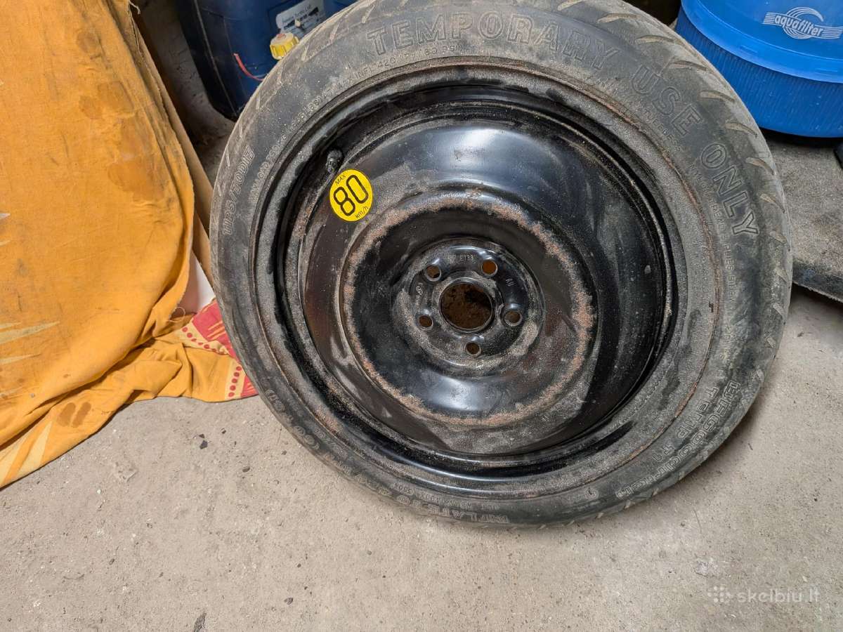 Atsarginis ratas Tabletė Toyota R16 5 sk Volvo R17