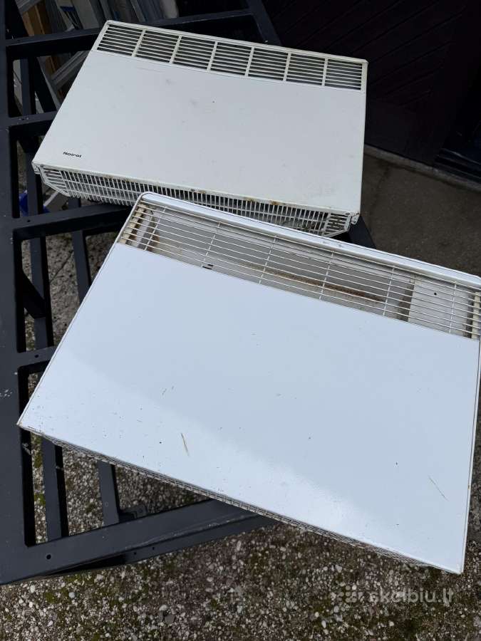 Elektriniai šildytuvai 2 vnt. Veikiantys