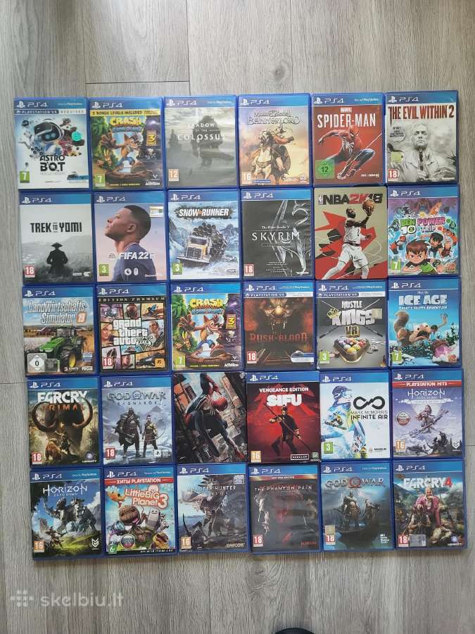 Playstation 4 žaidimai!