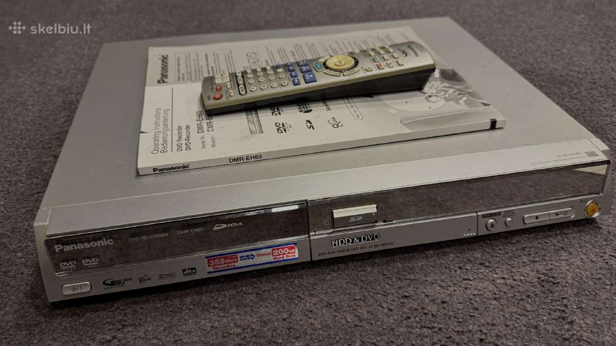 Panasonic dmr-eh60 su HDD