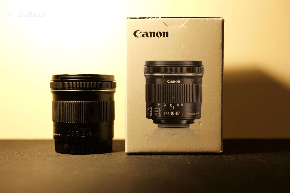 Canon 10-18 mm. F/ 4.5-5.6 Is Stm - nuotraukos Nr. 2