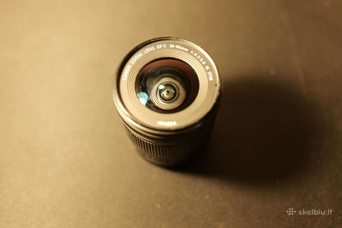 Canon 10-18 mm. F/ 4.5-5.6 Is Stm - nuotraukos Nr. 3