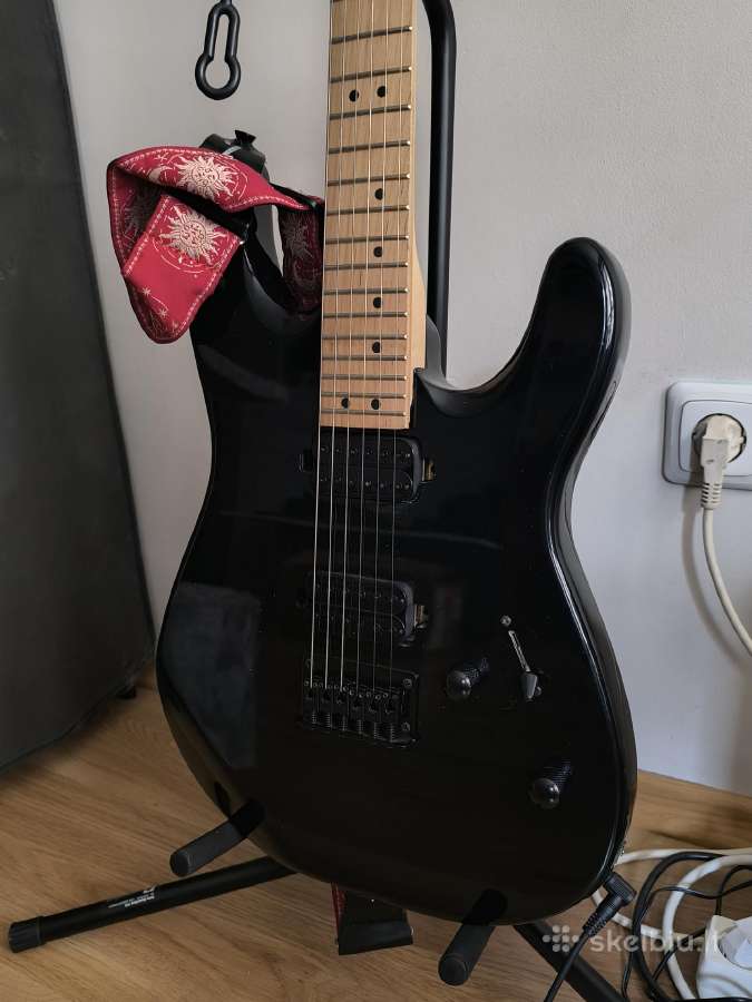 Elektrinė gitara Stagg Sem-two Bk
