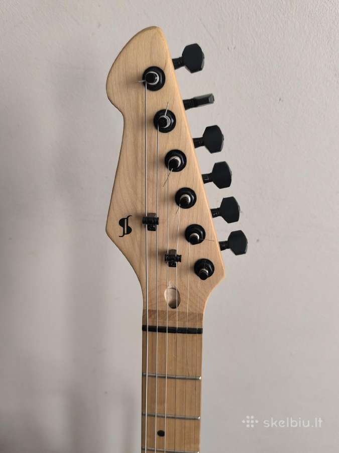 Elektrinė gitara Stagg Sem-two Bk - nuotraukos Nr. 2