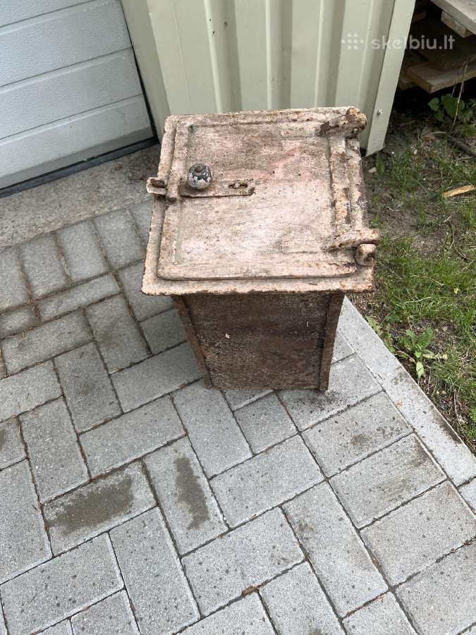 Įmontuojama orkaitė malkinei krosnei -metalinė