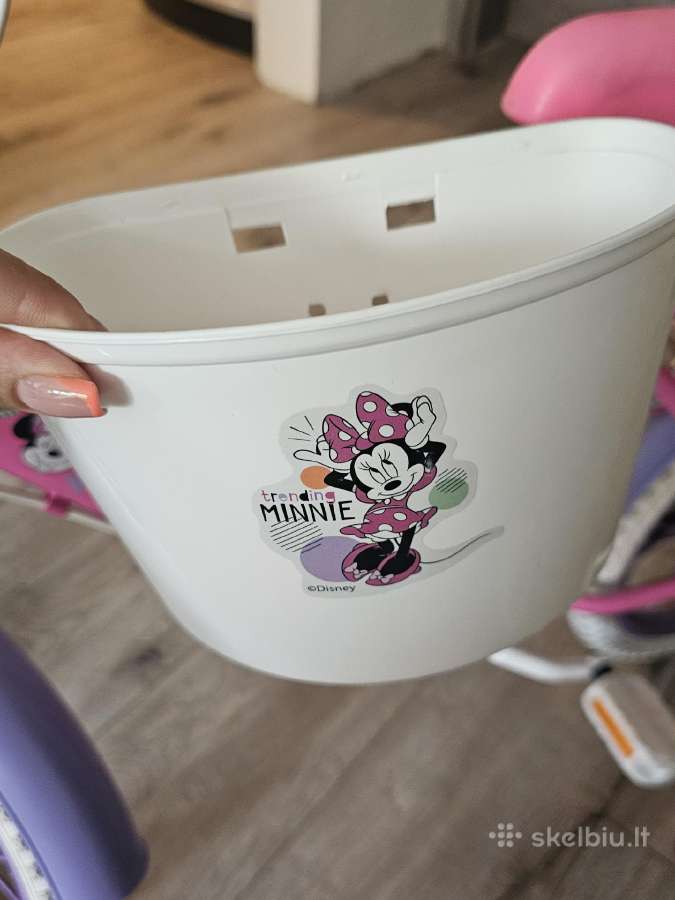 Vaikiškas dviratukas 16", Disney Junior Minnie - nuotraukos Nr. 4