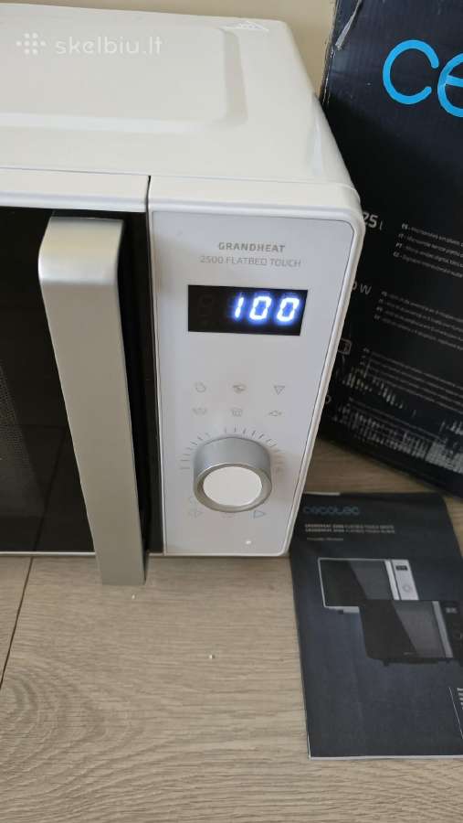 Cecotec Grandheat 2500 mikrobangų krosnelė - nuotraukos Nr. 7