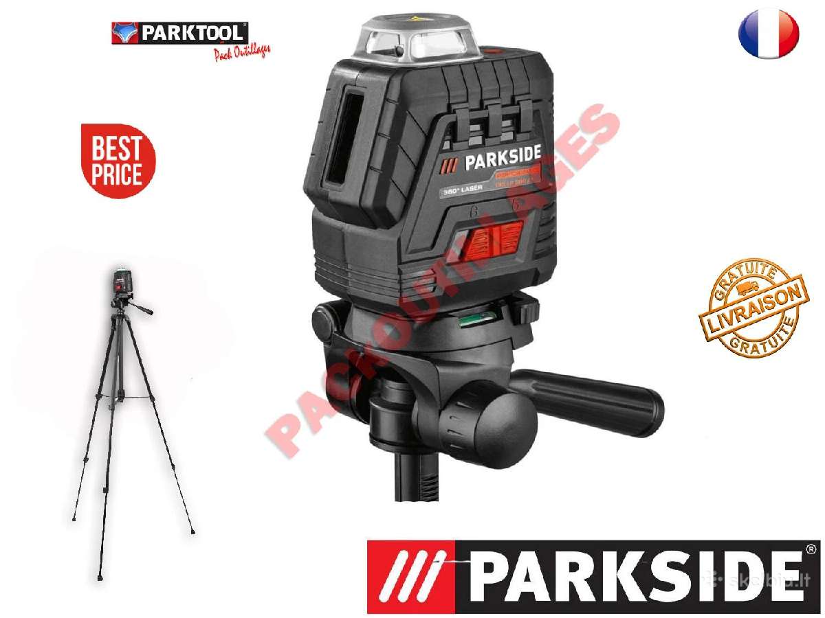 Parkside Pkllp 360 A1 liniju lazeris - nuotraukos Nr. 6