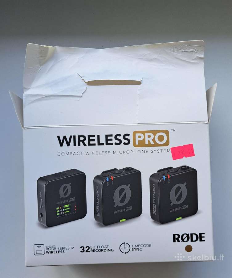 Rode wireless pro mikrofonai - nuotraukos Nr. 4