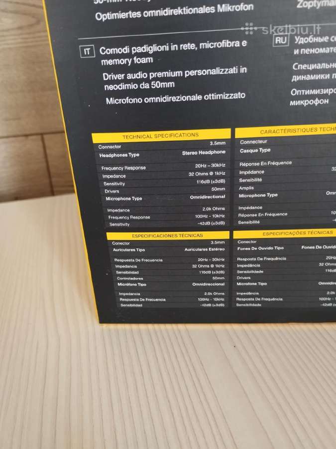 Ausinės Corsair Void Elite Stereo - nuotraukos Nr. 9
