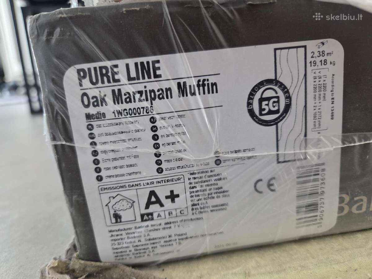 Parduodamos parketlentės „Barlin Muffin Medio" - nuotraukos Nr. 2