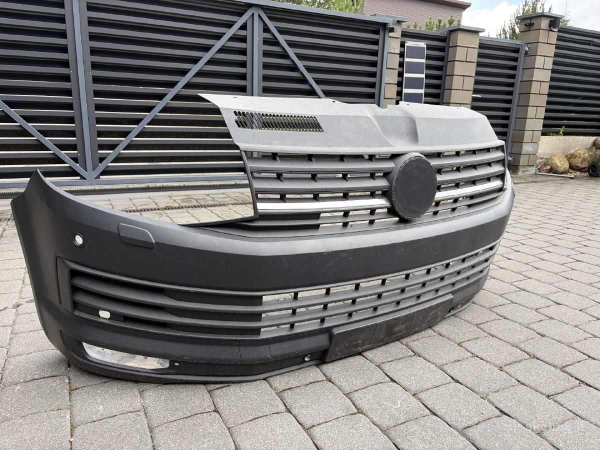 Volkswagen Transporter T6 priekinis bamperis - nuotraukos Nr. 6