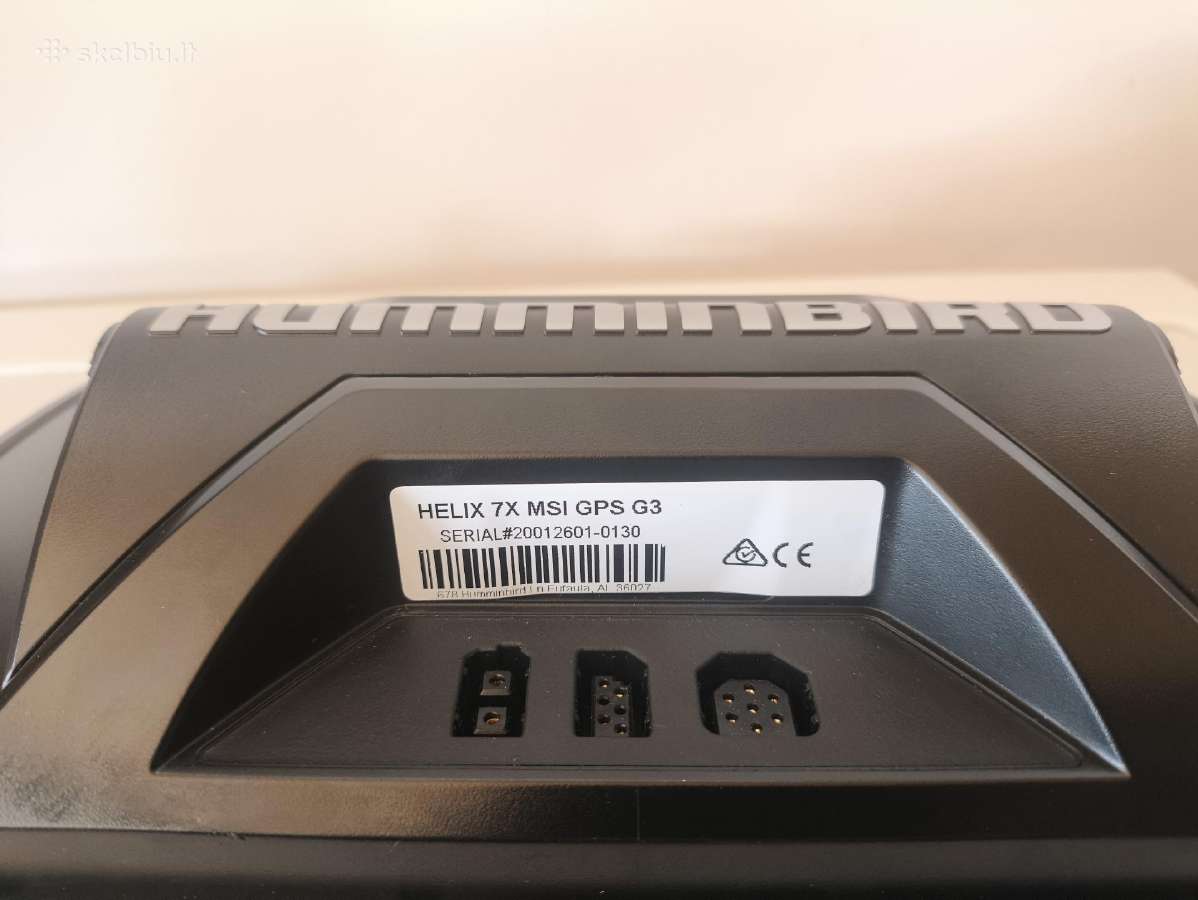 Echolotas Humminbird Helix 7 Chirp Mega Si GPS G3 - nuotraukos Nr. 3