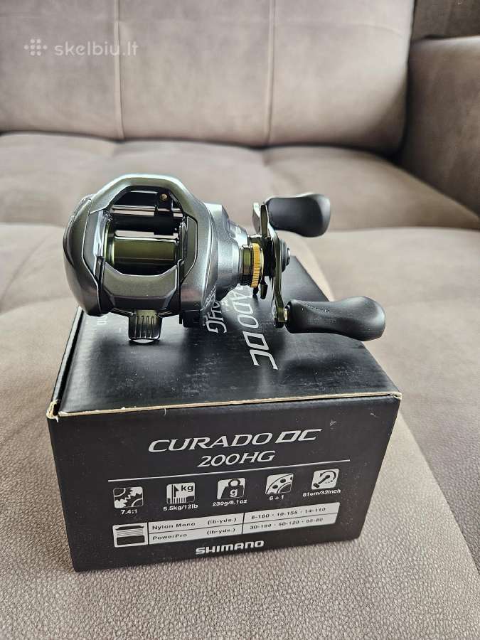 Shimano Curado Dc,sukama dešine ranka