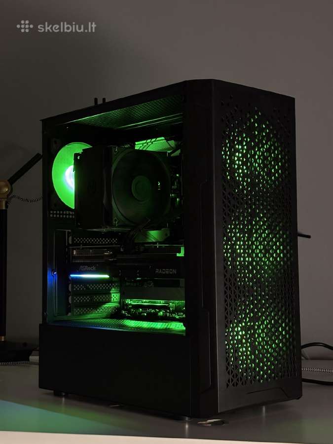 Galingas kompiuteris 9070xt & 7800x3d & 32gb RAM