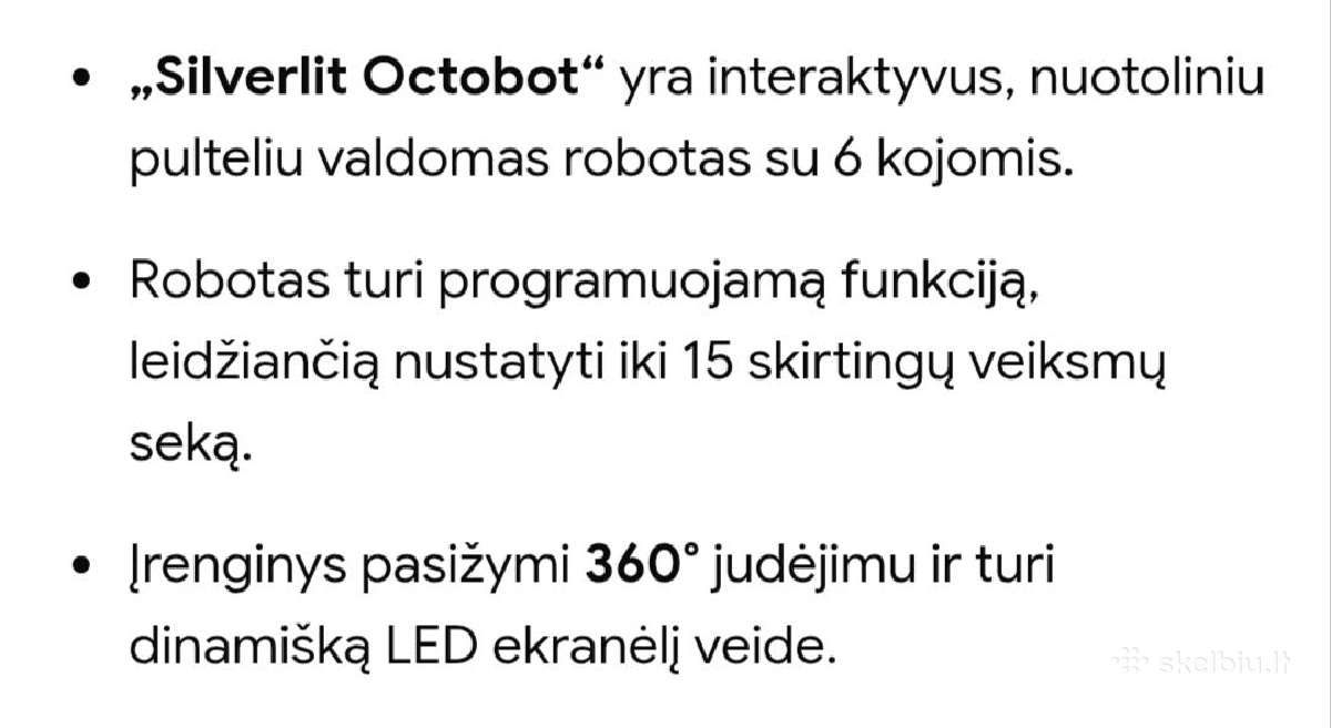 Interaktyvus robotas - nuotraukos Nr. 6