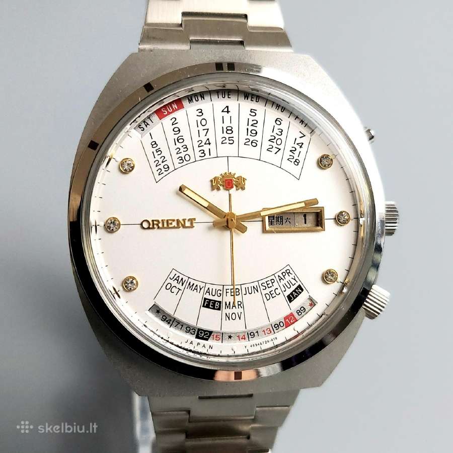 White Orient - College Automatic Laikrodis