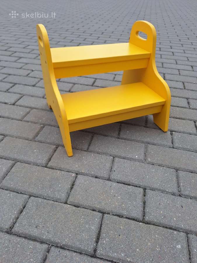 Vaikiški laipteliai, pakopa, kėdutė