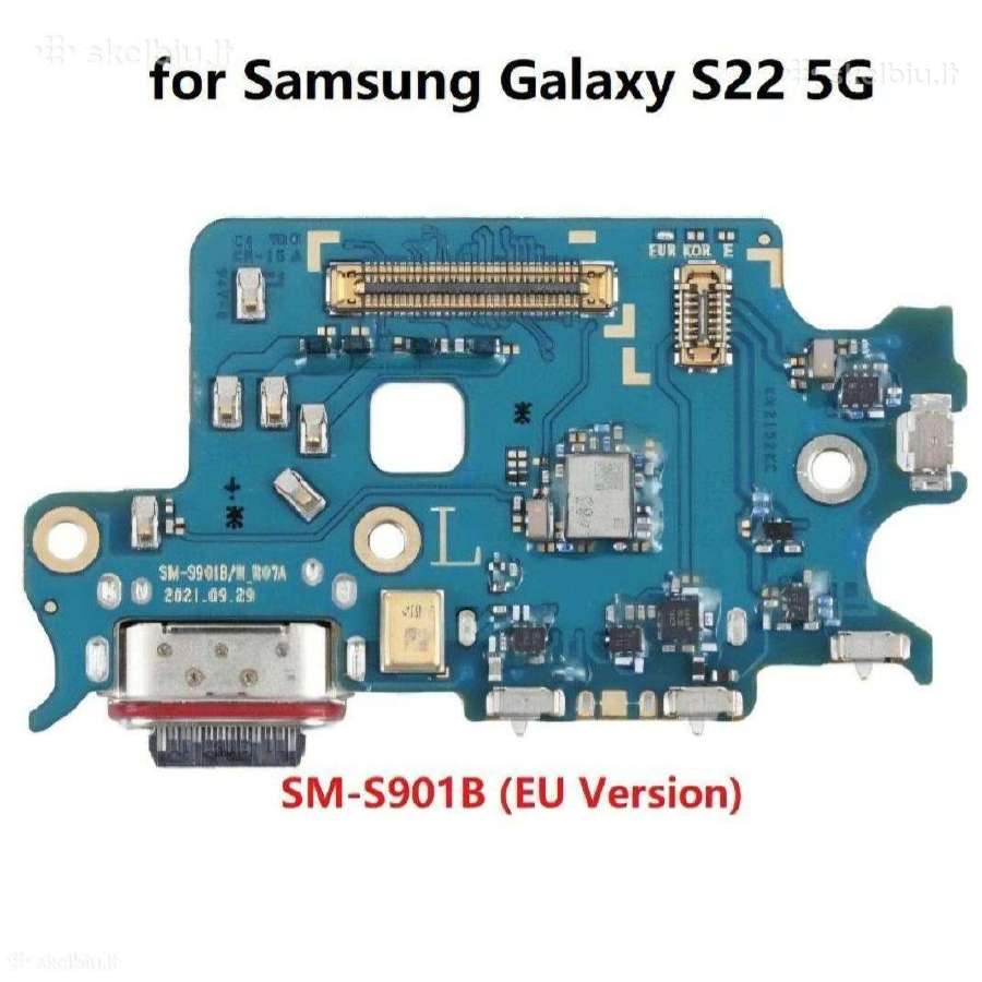 Samsung S20 / S21 / S22 originalus krovimo lizdas - nuotraukos Nr. 2