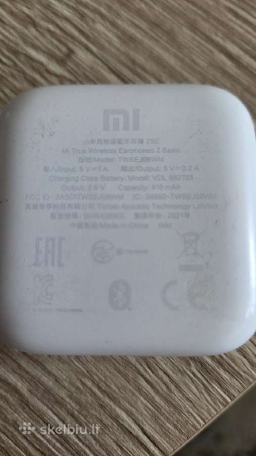 Xiaomi Mi True Wireless 2 Basic ausinės - nuotraukos Nr. 3