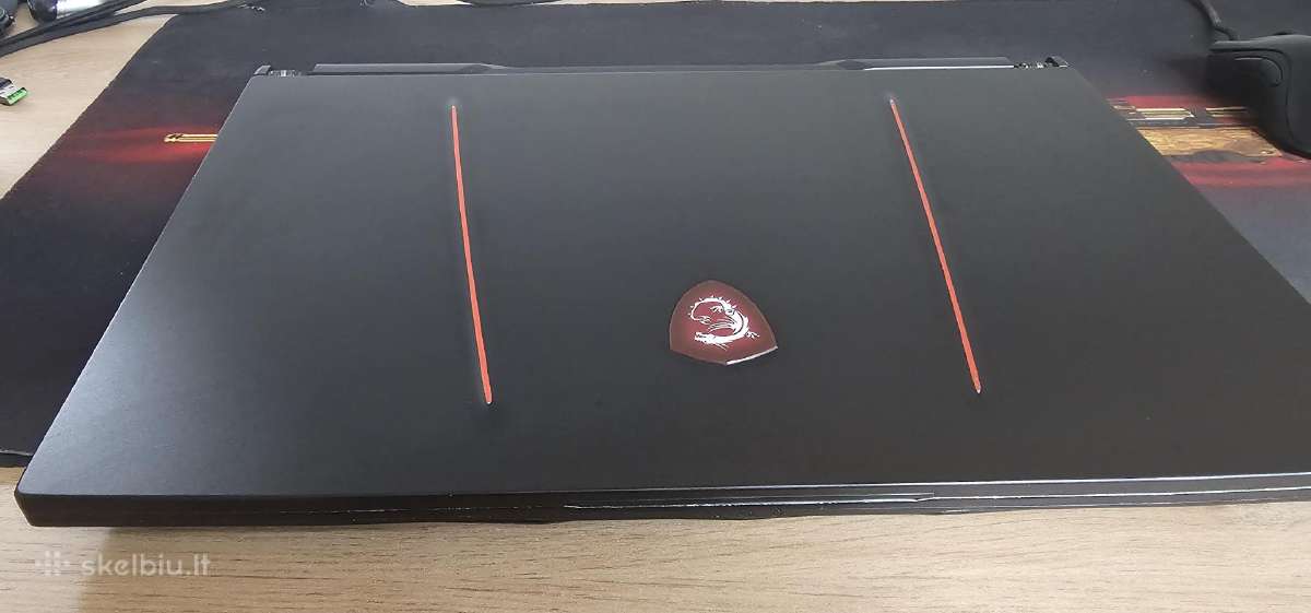 Parduodamas Msi Ge75 Raider 8sf žaidimų nešiojamas