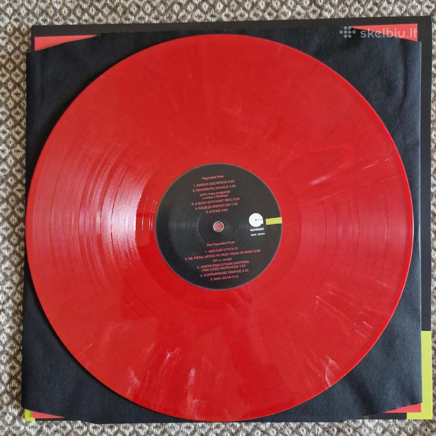 Žas - Dozė / Vinyl Lp on Red Marble Signed Autogra - nuotraukos Nr. 6