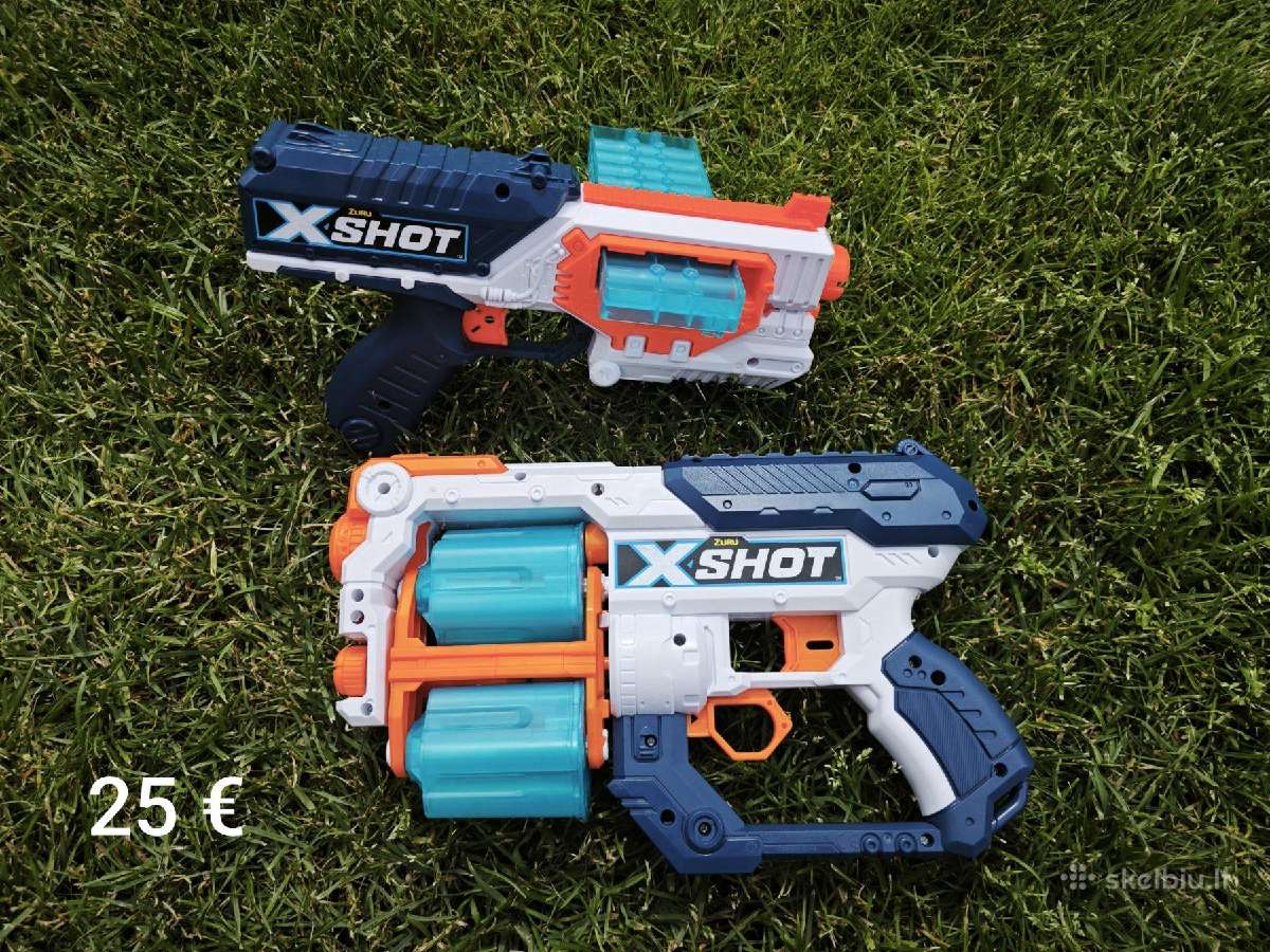 Įvairūs Nerf šautuvai - nuotraukos Nr. 6