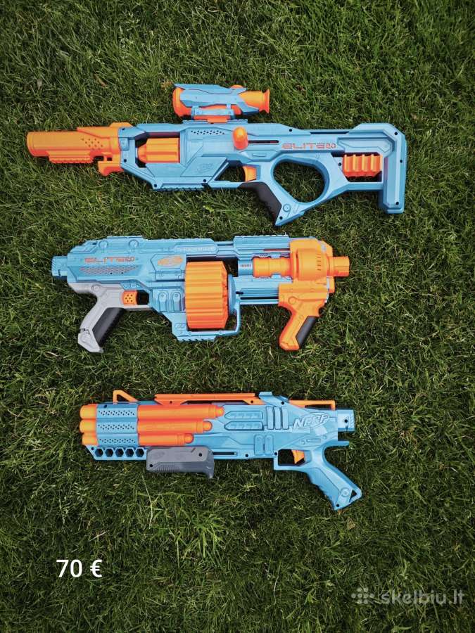 Įvairūs Nerf šautuvai - nuotraukos Nr. 2