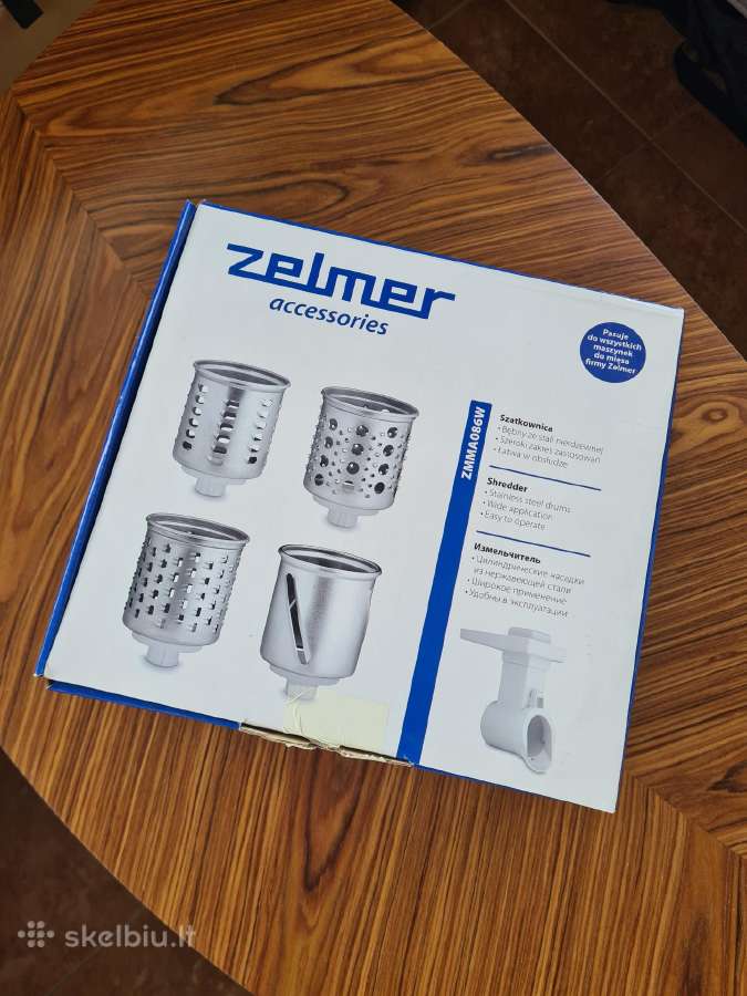 Zelmer mesmales priedai
