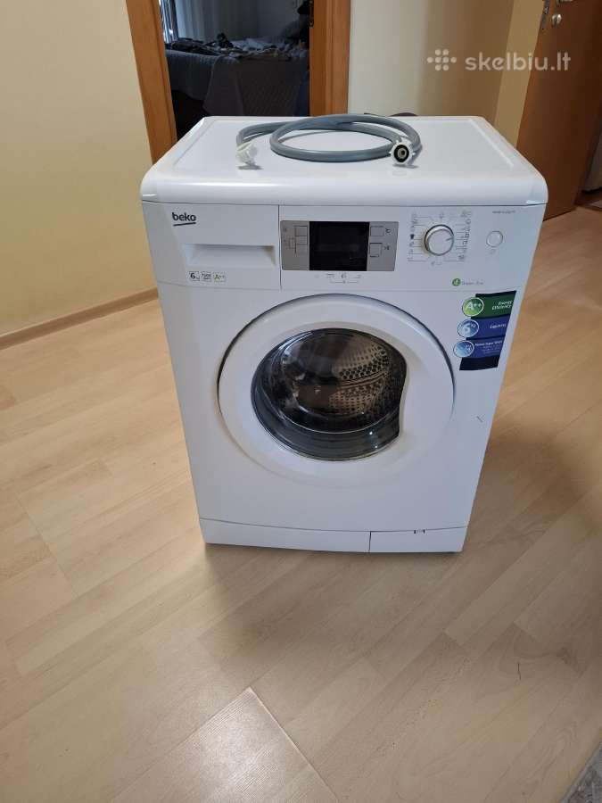 Beko 6 kg 1200 aps./min. skalbimo mašina – veikia,