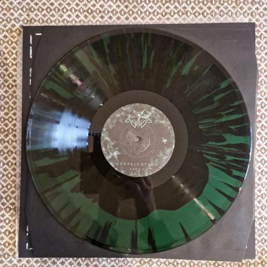 Akhlys - Supplication / Vinyl Lp Colored limited t - nuotraukos Nr. 5