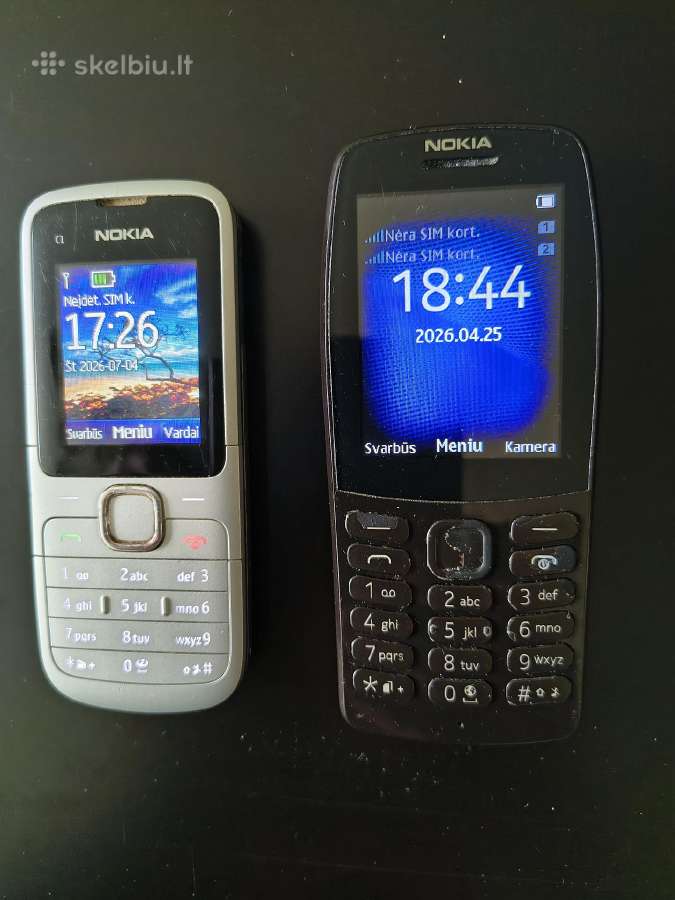 Nokia C1-01 ir Nokia 1139