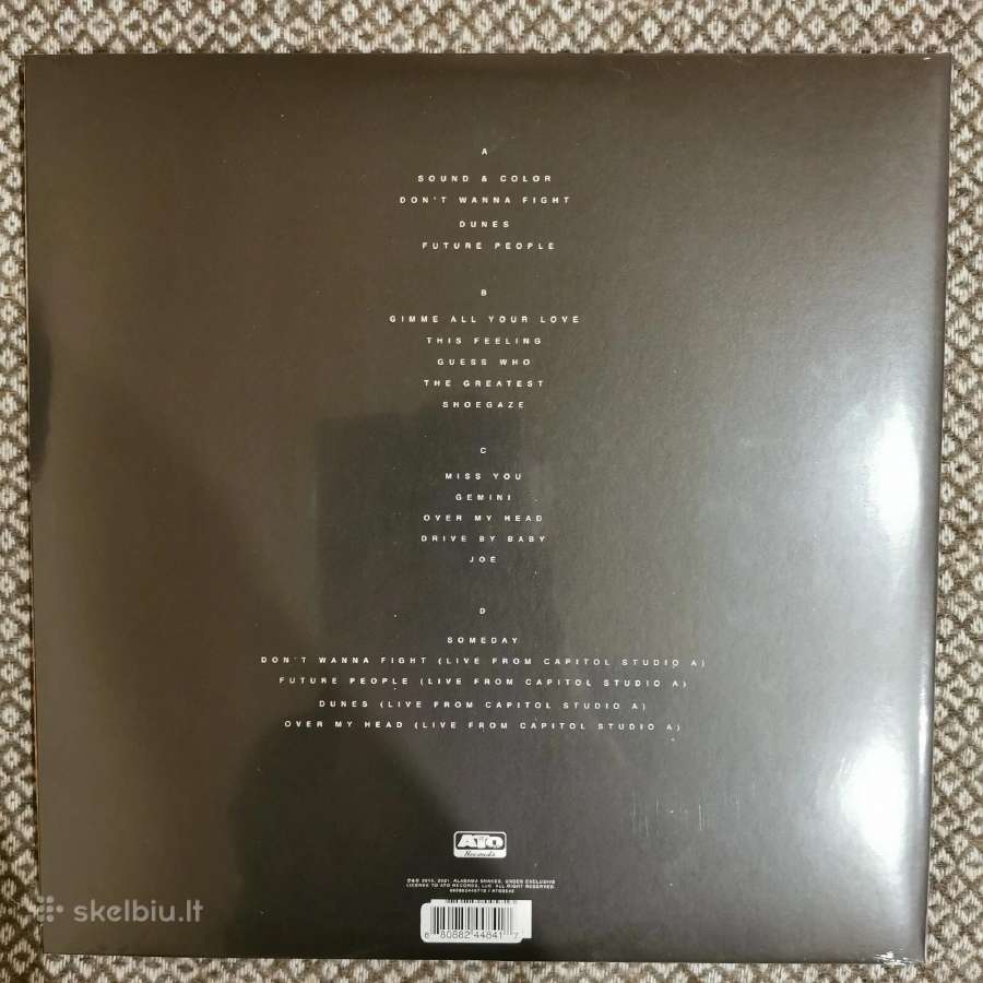Alabama Shakes - Sound & Color / Vinyl 2lp Clear B - nuotraukos Nr. 3