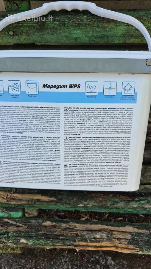 Parduodu norvegiska mapei hidroizolecija - nuotraukos Nr. 3
