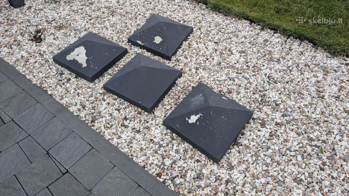 Betoninės tvoros kepurės