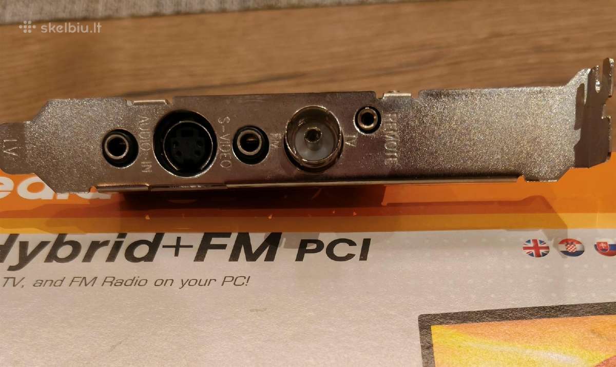 Kompiuterinis TV imtuvas Avertv Hybrid+fm Pci - nuotraukos Nr. 3