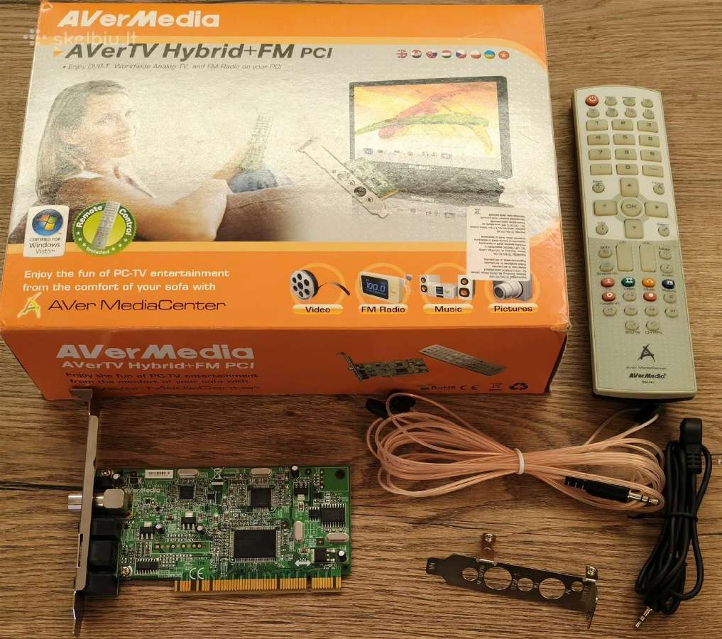 Kompiuterinis TV imtuvas Avertv Hybrid+fm Pci - nuotraukos Nr. 8