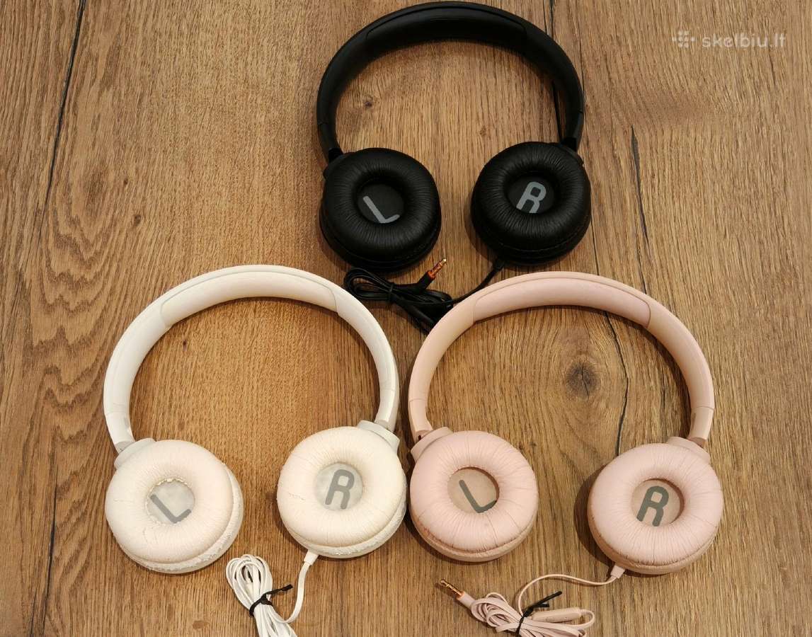 Naudotos laidinės ausinės Jbl Tune 500 - nuotraukos Nr. 2