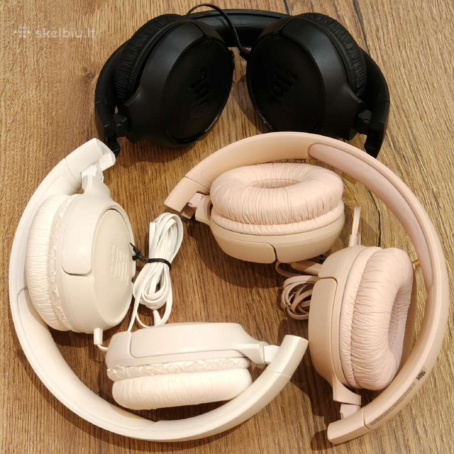 Naudotos laidinės ausinės Jbl Tune 500 - nuotraukos Nr. 3